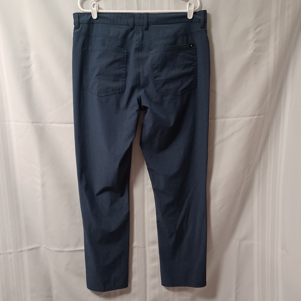 Grand Slam Golf Pants Mens 36x32 Blue Performance Stretch Five-Pocket Trousers - Picture 3 of 13